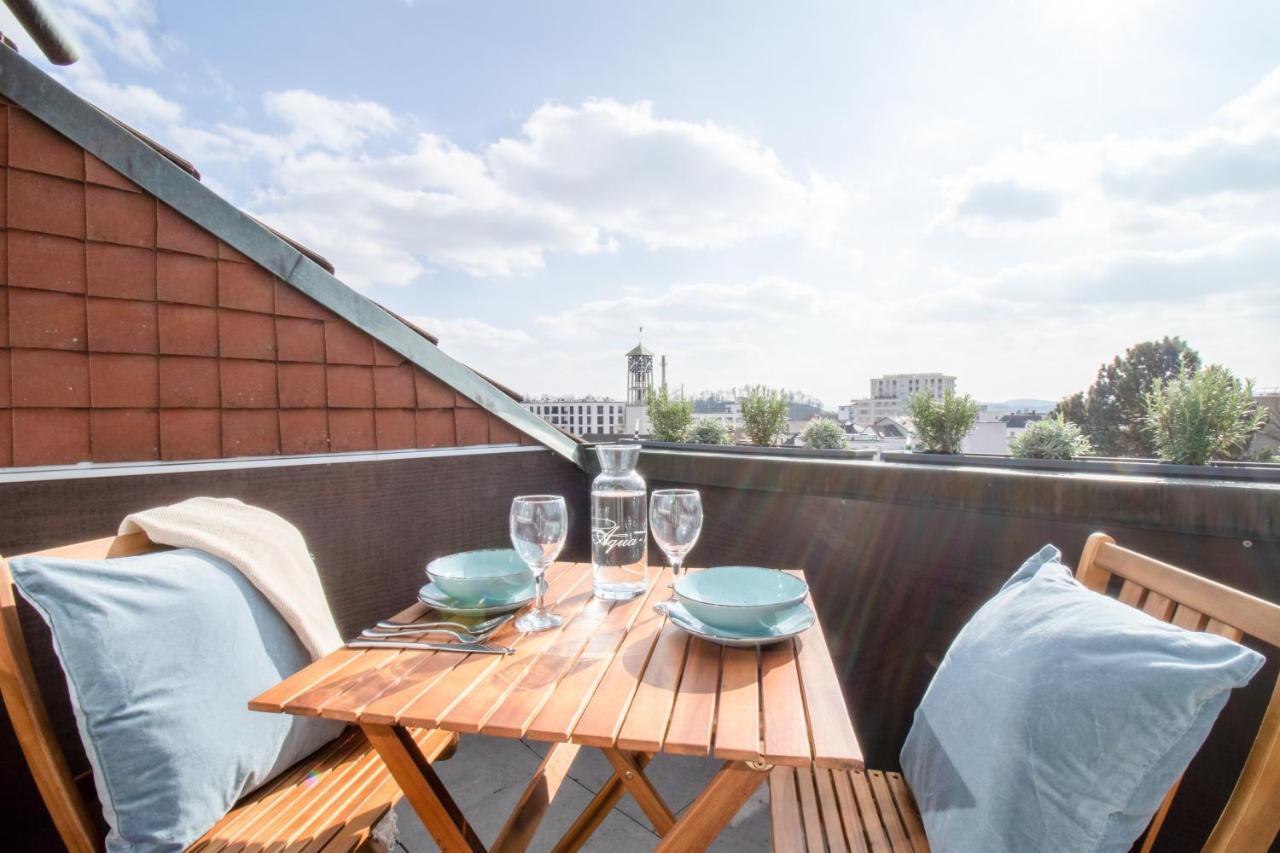 Loewe Apartment Blau Neuhausen Am Rheinfall Dış mekan fotoğraf