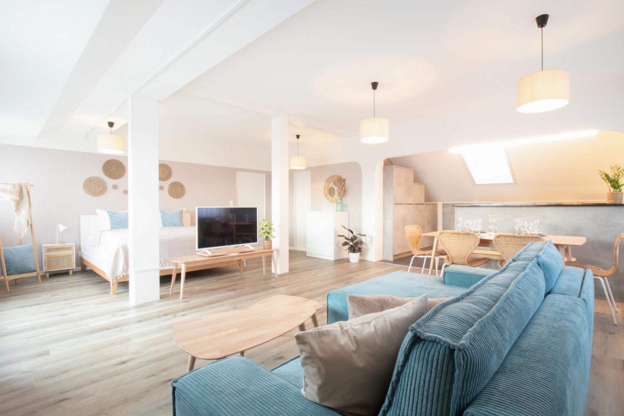 Loewe Apartment Blau Neuhausen Am Rheinfall Dış mekan fotoğraf