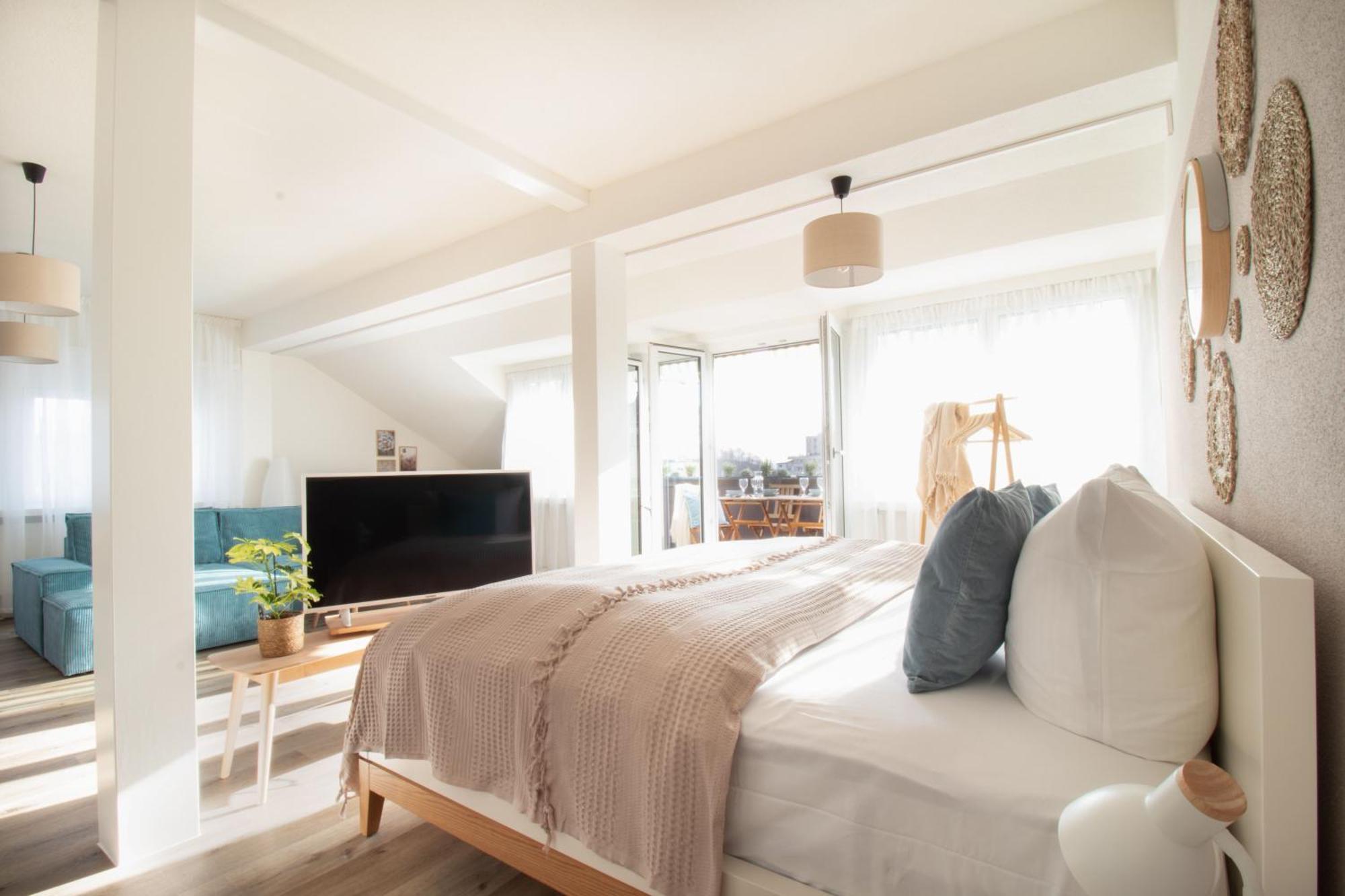 Loewe Apartment Blau Neuhausen Am Rheinfall Dış mekan fotoğraf